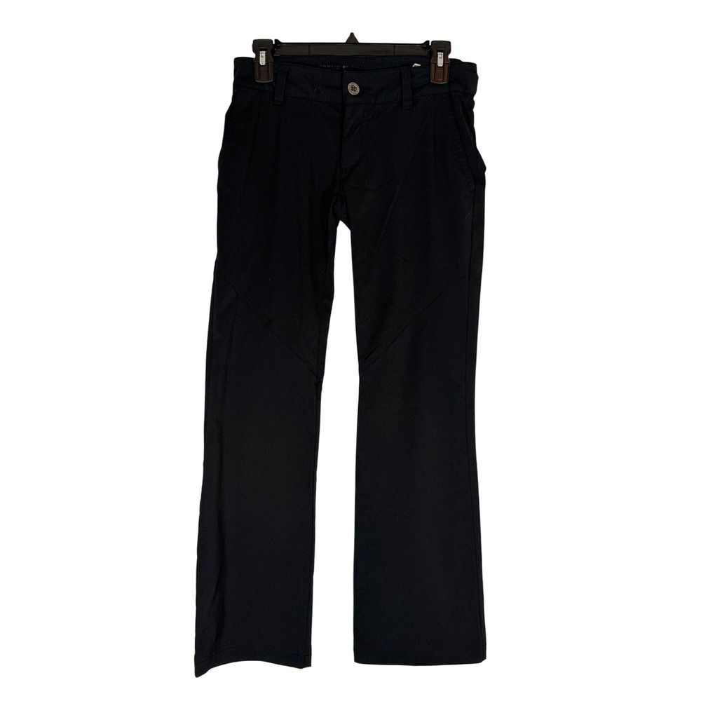 Columbia Omni-Shield Hiking Pants Womens 2 Short Black Outdoor Stretch Trousers